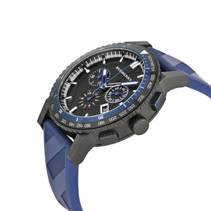 Burberry BU9807 The City Navy Blue Chronograph Men's Watch — view 3