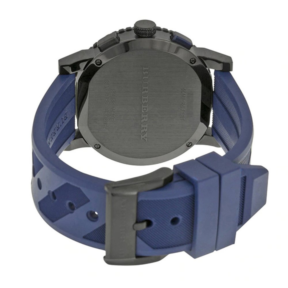 Burberry BU9807 The City Navy Blue Chronograph Men's Watch — view 2