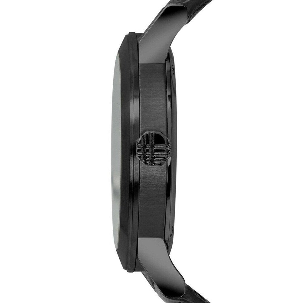 Burberry BU9906 City Black Leather Strap Men's Watch — view 2