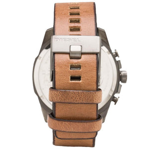 Diesel DZ4280 Mega Chief Brown Leather Men's Watch — view 2