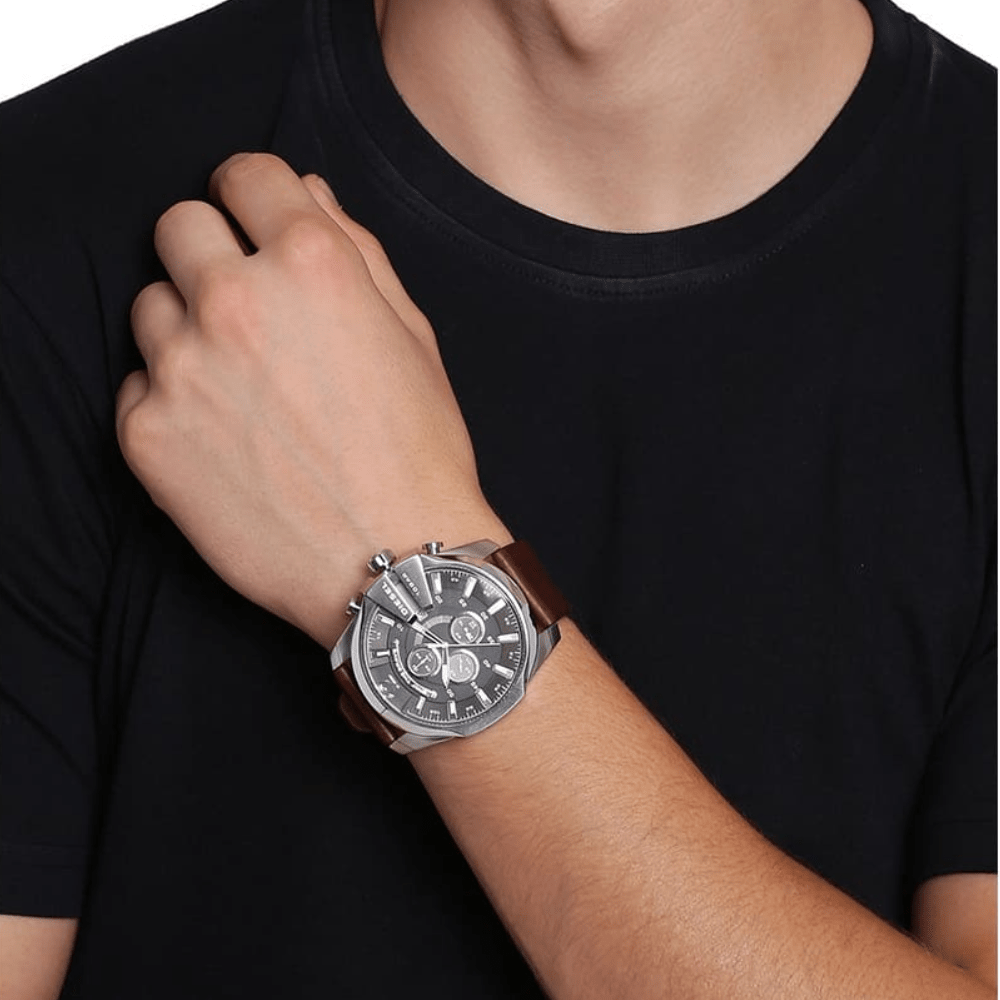 Diesel DZ4290 Mega Chief Grey Dial Chronograph Men's Watch — view 8