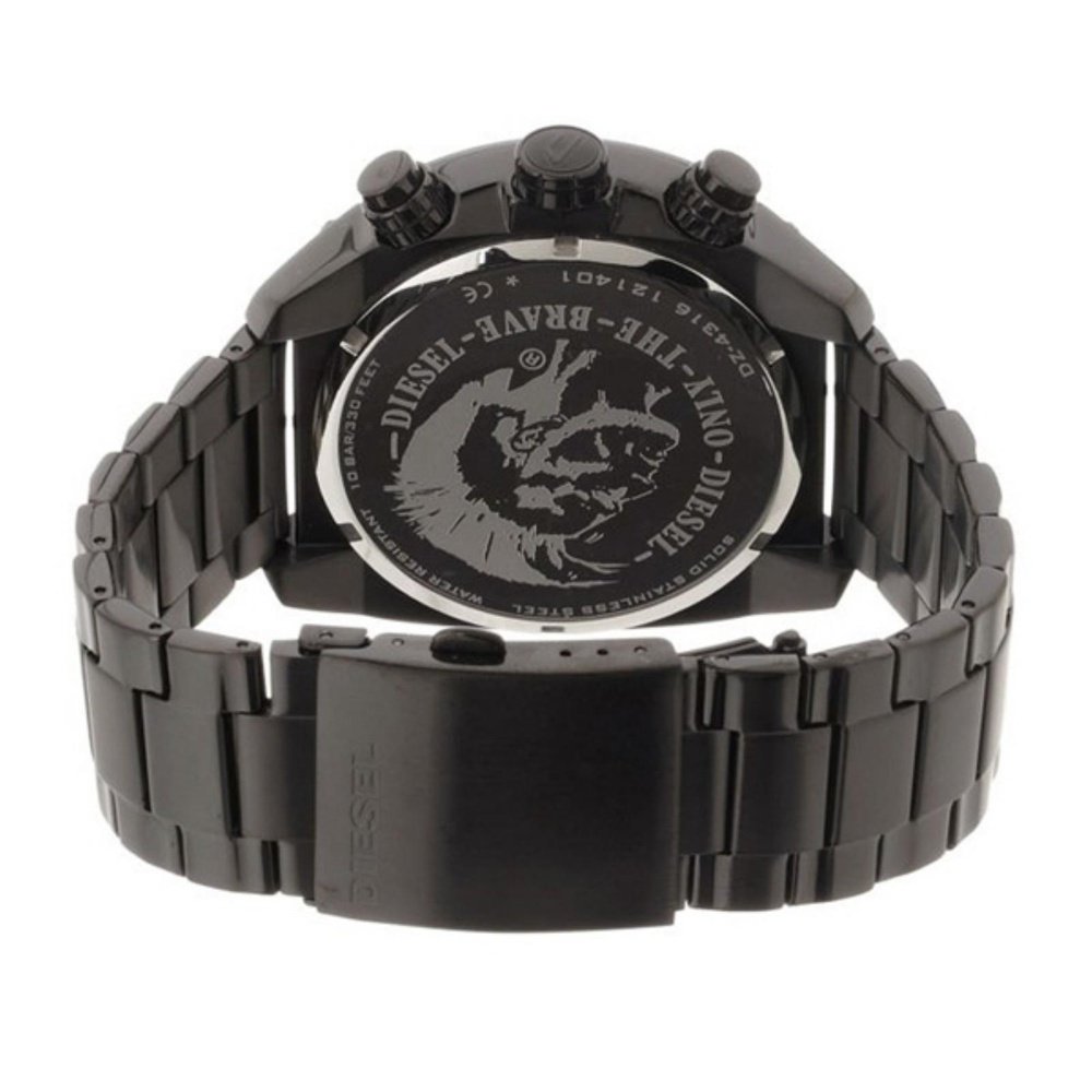 Diesel DZ4316  IP Black Overflow Chronograph Men's Watch — view 2