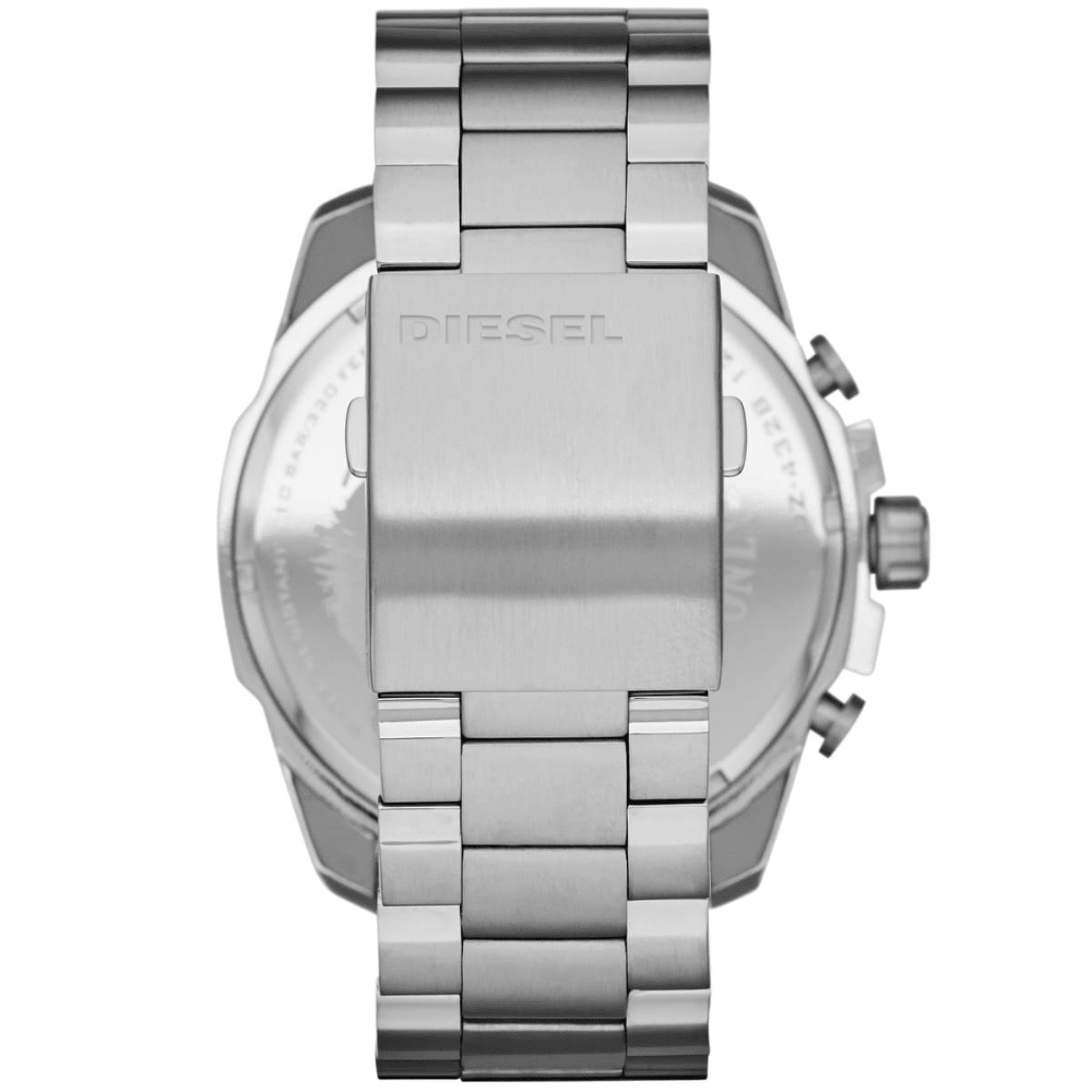 Diesel DZ4328 Mega Chief Chronograph Silver Dial Men's Watch — view 2