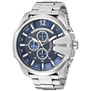 Diesel DZ4417 Mega Chief Chronograph Blue Dial Men's Watch