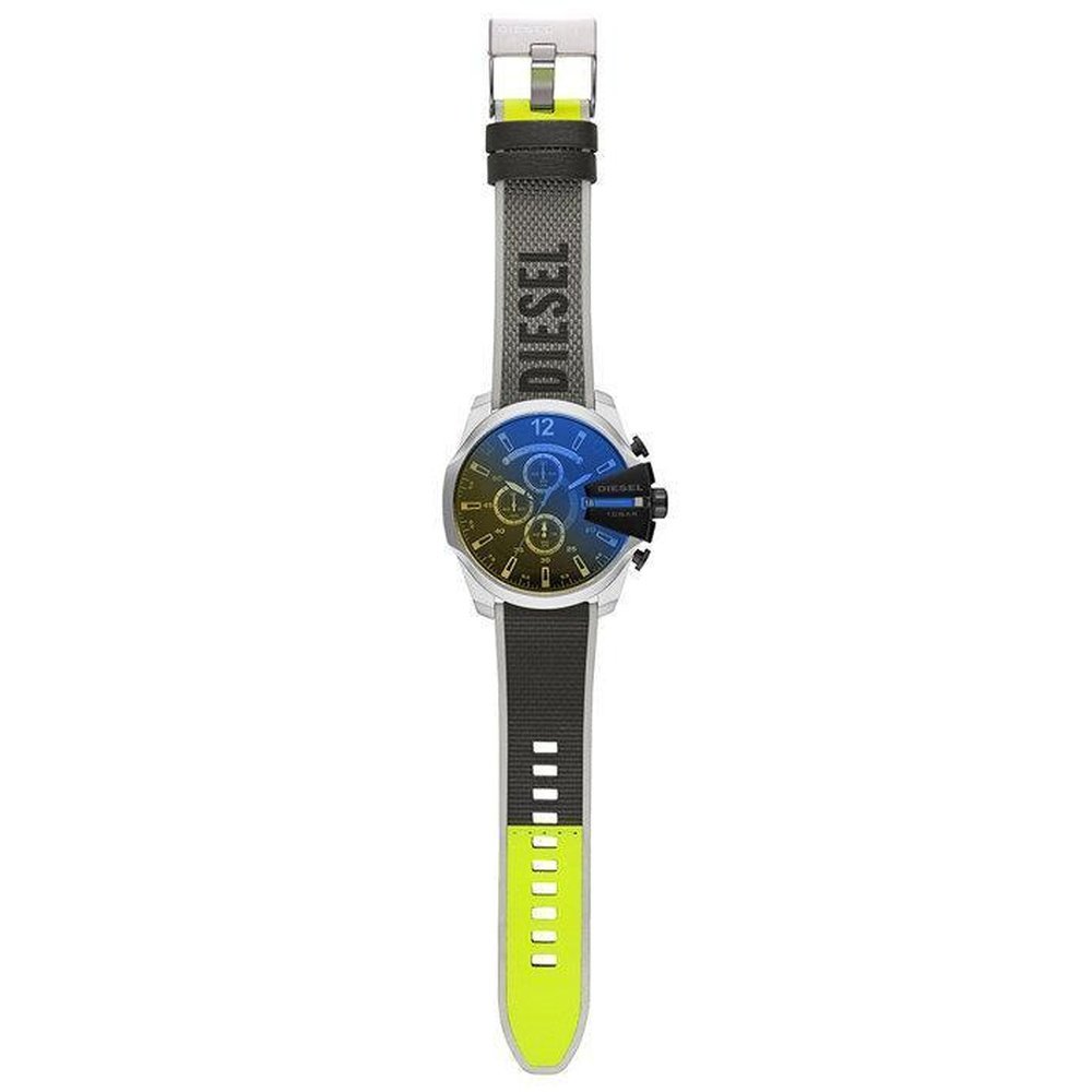 Diesel DZ4523 Mega Chıef 54mm Leather Black Mens Watch — view 3