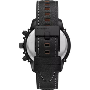 Diesel DZ4576 Griffed Chronograph Black Leather Watch — view 2