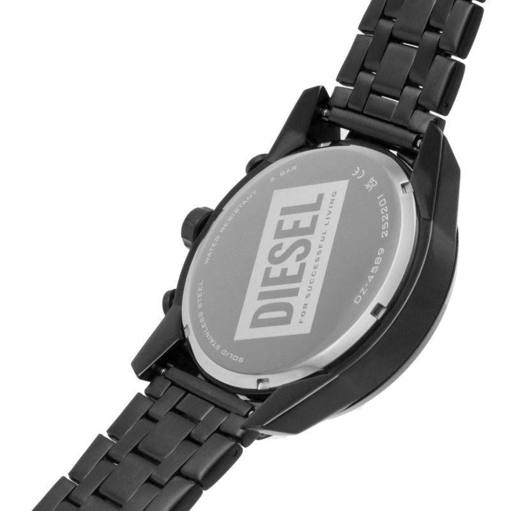 Diesel DZ4589 Split Chronograph Black-Tone Stainless Steel Mens Watch — view 5
