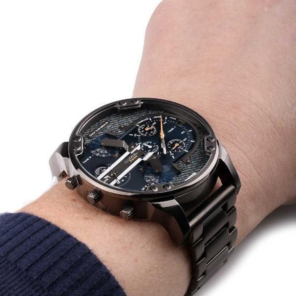 Diesel DZ7331 Mr Daddy 2.0 Gunmetal Stainless Steel Men's Watch — view 3