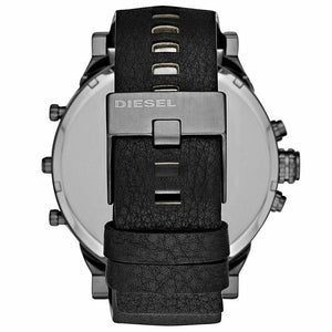 Diesel DZ7348 Mr. Daddy 2.0 Black Dial Black Leather Men's Watch — view 3