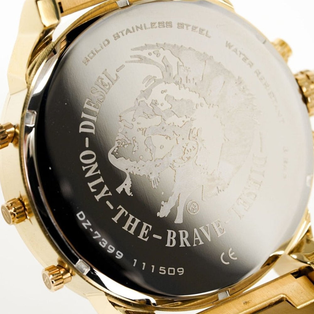 Diesel DZ7399 Mr Daddy 2.0 Yellow Gold Men's Watch — view 3