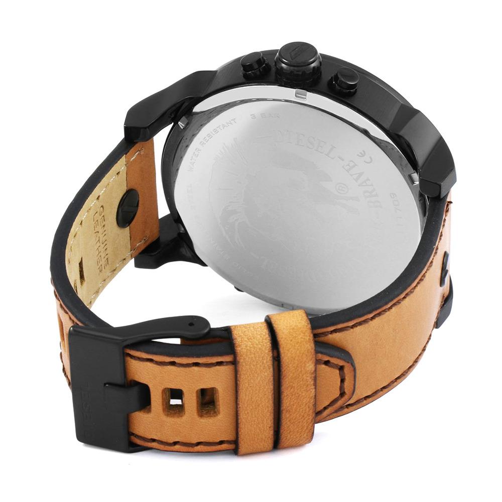 Diesel DZ7406 Mr. Daddy 2.0 Chronograph Brown Leather Men's Watch — view 3
