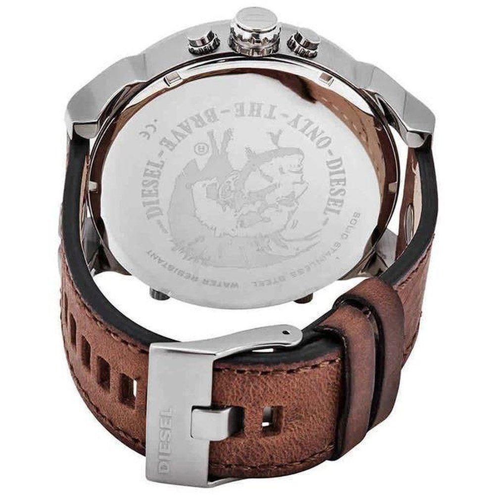 Diesel DZ7413 Mr. Daddy 2.0 Chronograph Brown Leather Men's Watch — view 3