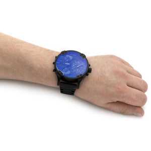 Diesel DZ7460 Mr. Daddy 2.0 Two-Hand Black-Tone Stainless Steel Watch — view 4