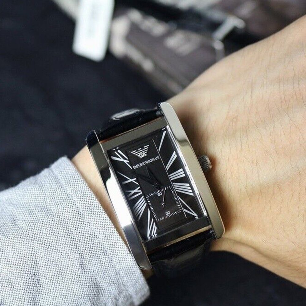 Emporio Armani AR0143 Classic Black Men's Watch — view 2