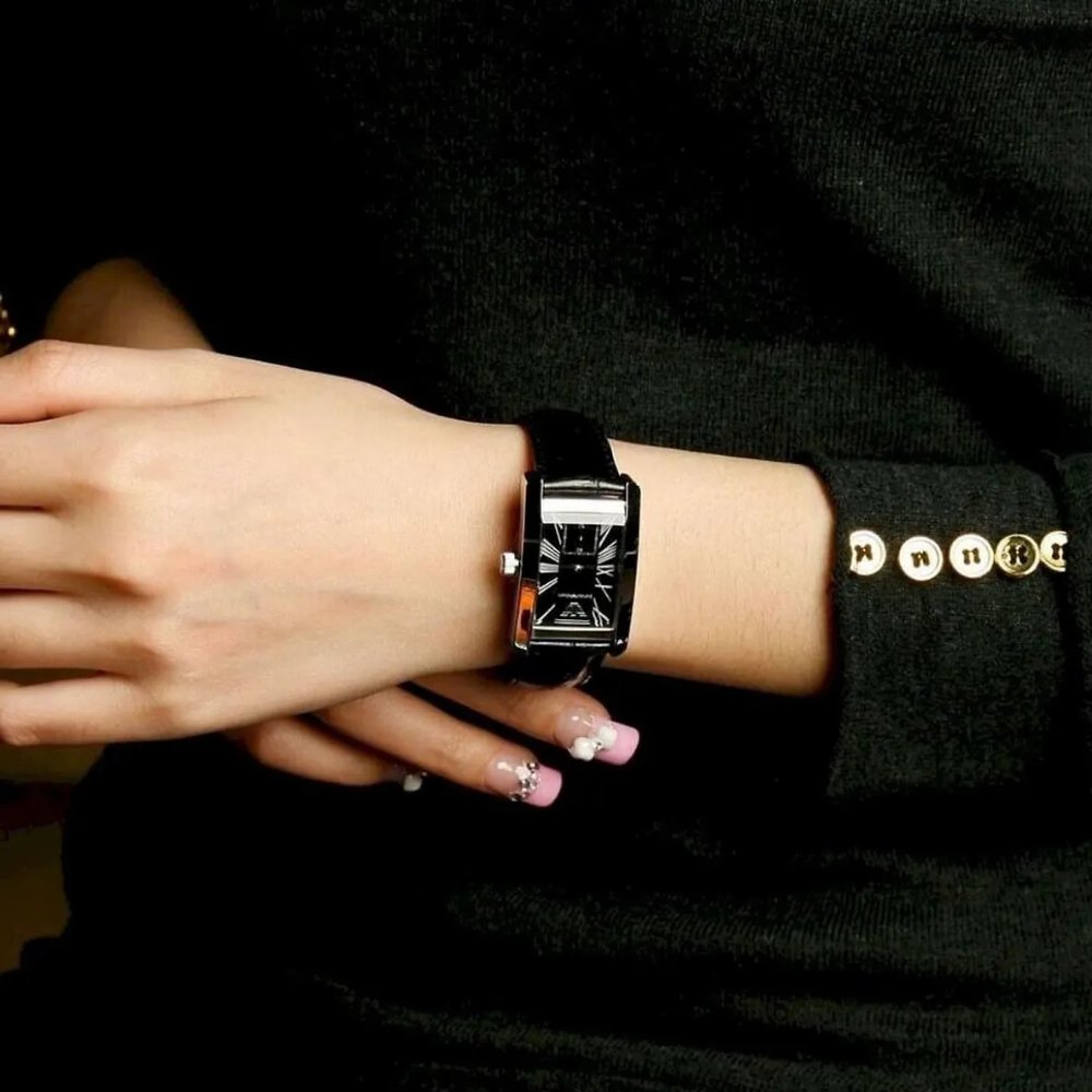 Emporio Armani AR0144 Black Dial Classic Ladies Watch — view 4