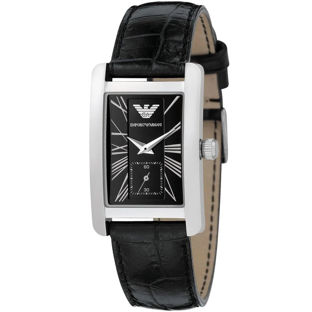 Emporio Armani AR0144 Black Dial Classic Ladies Watch — view 3