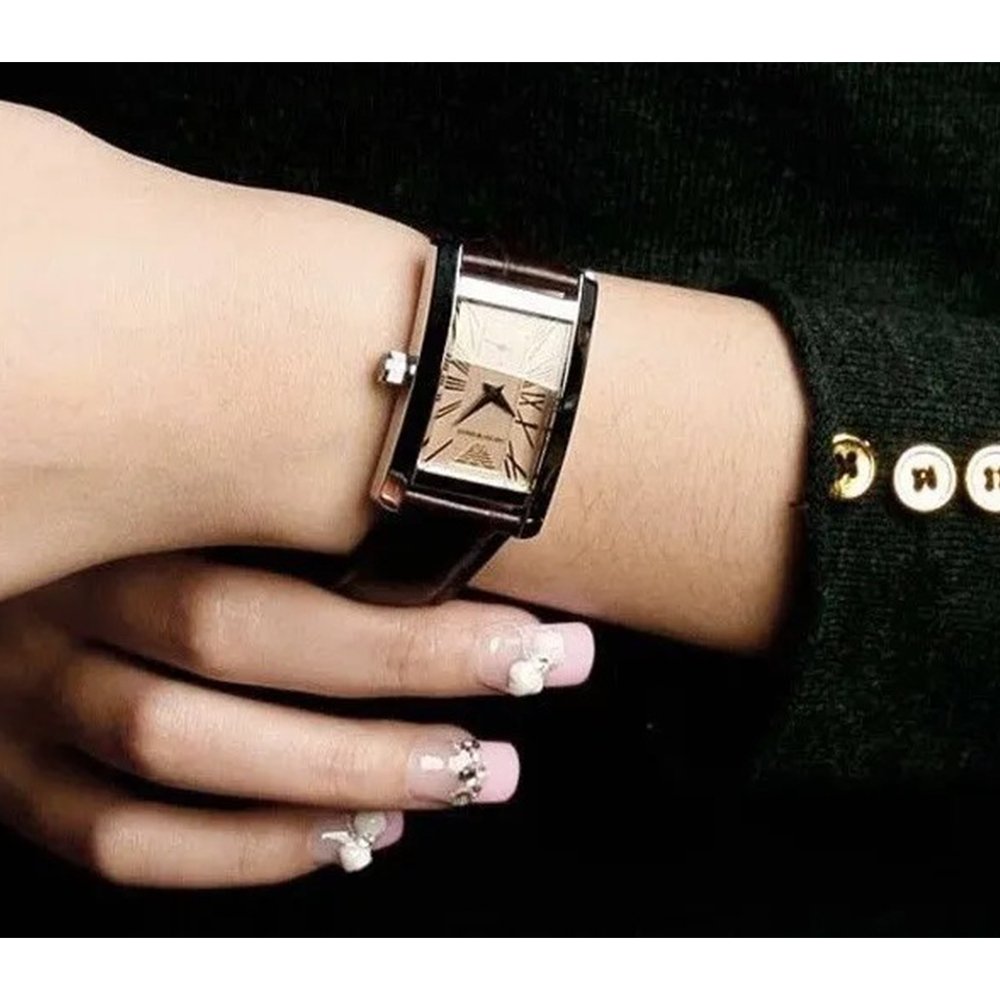 Emporio Armani AR0155 Classic Brown Ladies Watch — view 2