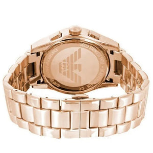Emporio Armani AR0365 Rose Gold Chronograph Men's Watch — view 2
