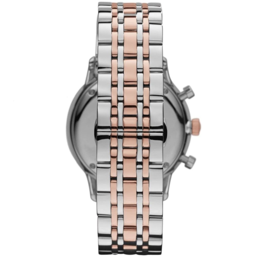 Emporio Armani AR0399 Chronograph Two-Tone Men's Watch — view 2
