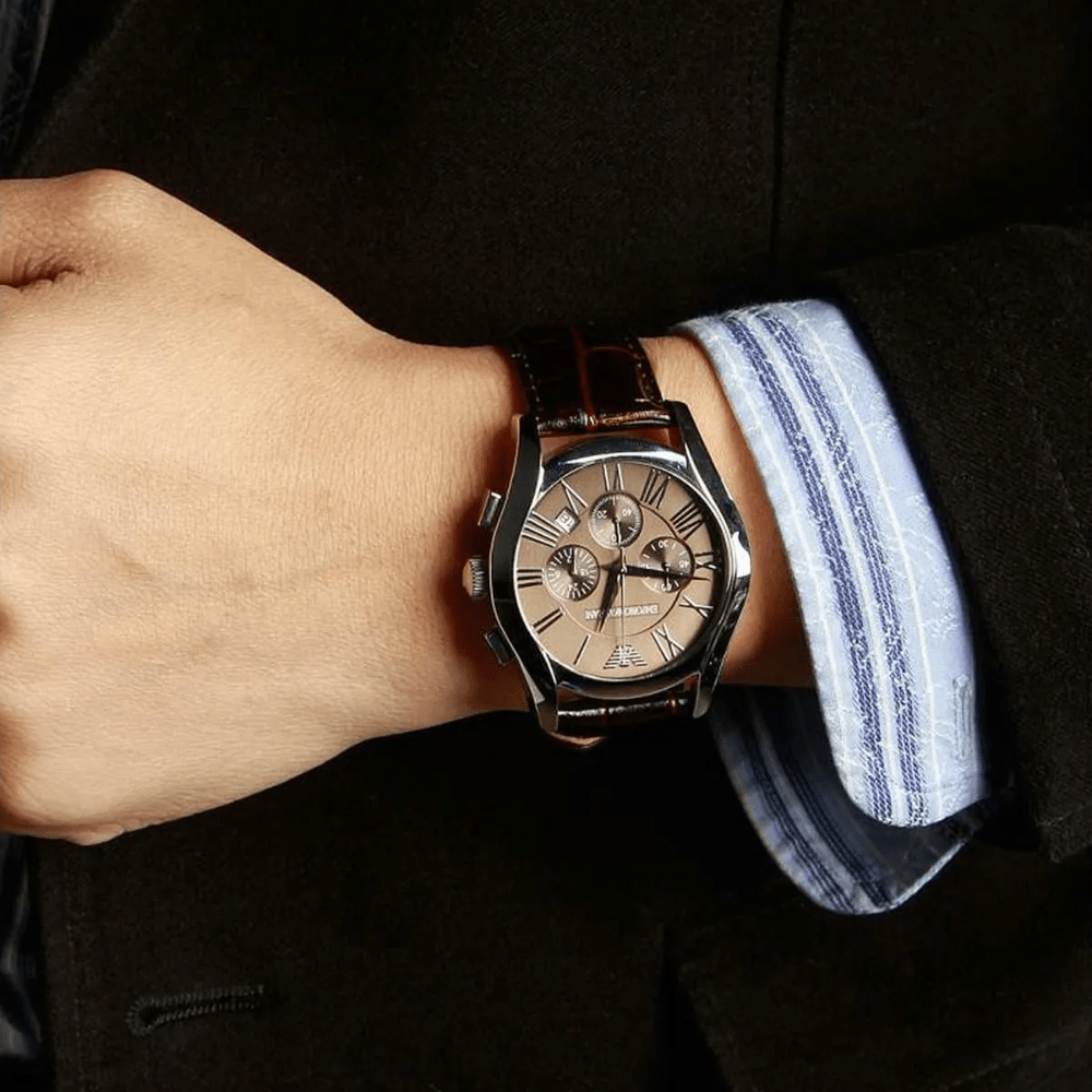 Emporio Armani AR0671 Velente Chronograph Men's Watch — view 6