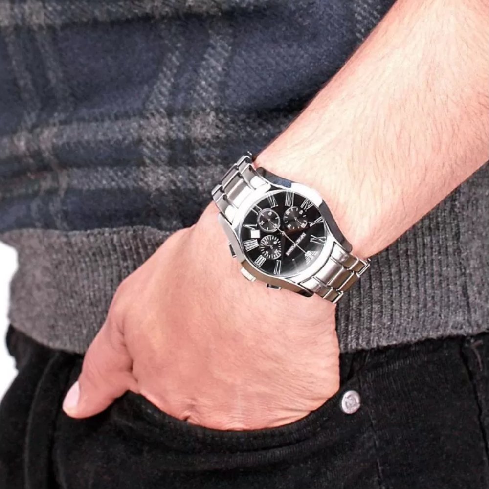 Emporio Armani AR0673 Velente Chronograph Men's Watch — view 4