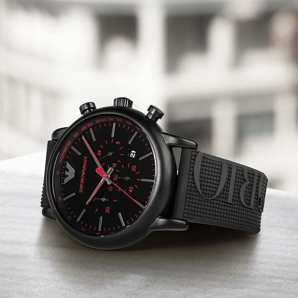Emporio Armani AR11024 LUIGI Chronograph Men's Watch — view 8