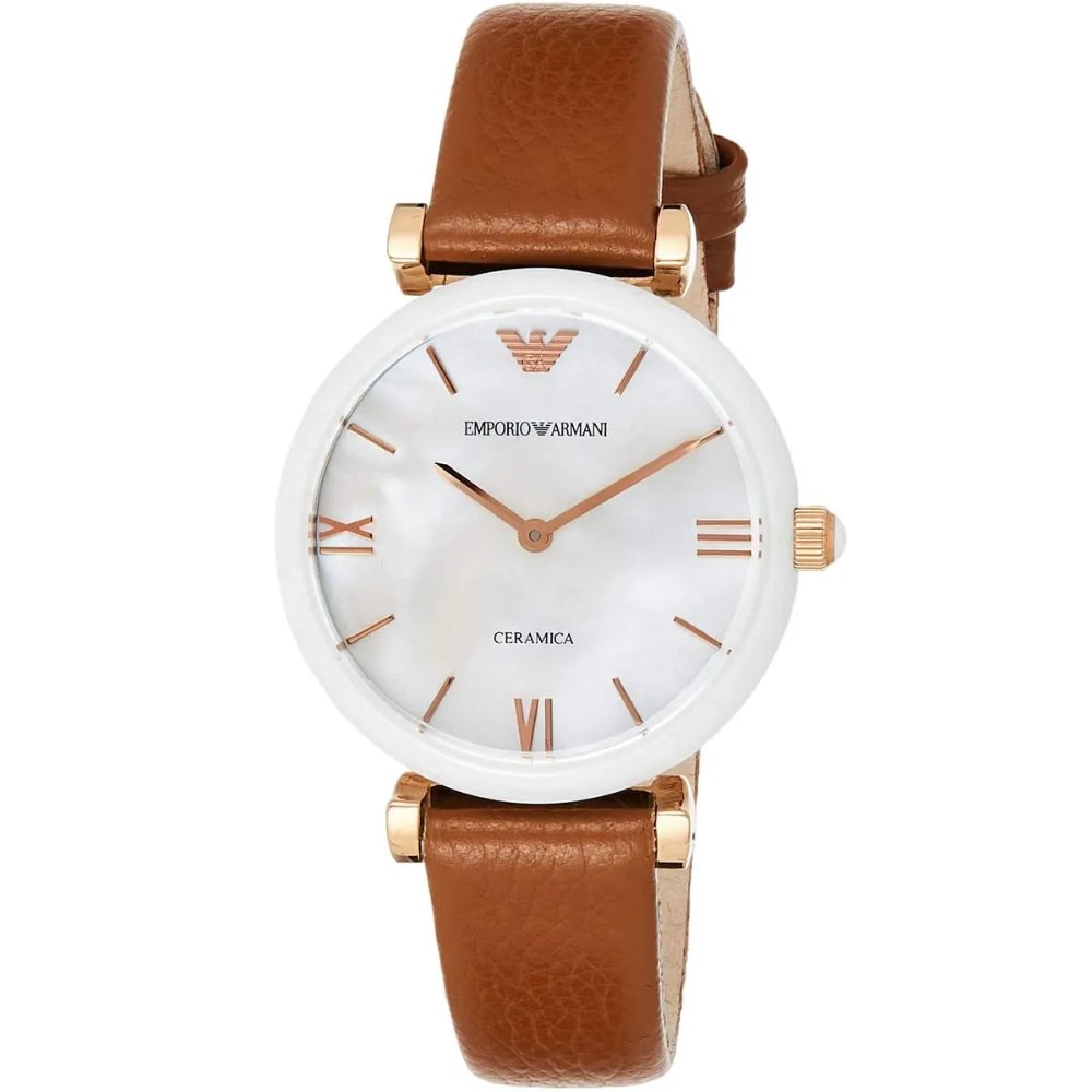 Emporio Armani AR11040 Mother of pearl Dial Ladies Watch — view 4