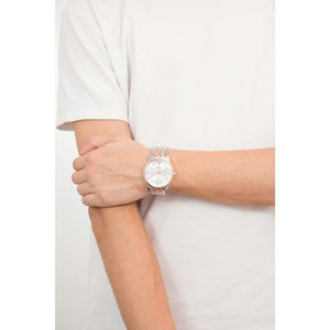 Emporio Armani AR11044 Lambda Silver Dial Men's Watch — view 4