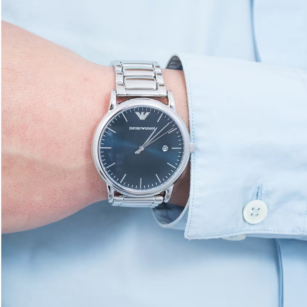 Emporio Armani AR11089 Blue Dial Men's Watch — view 5