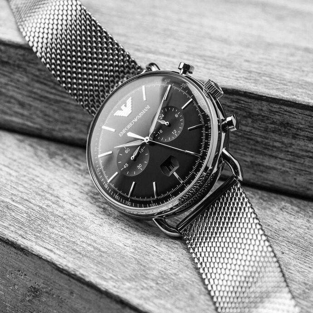 Emporio Armani AR11104 Dress Quartz Men's Watch — view 3