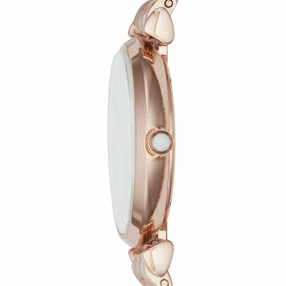 Emporio Armani AR11110 Gianni T-Bar Rose-Gold Tone Women's Watch — view 2