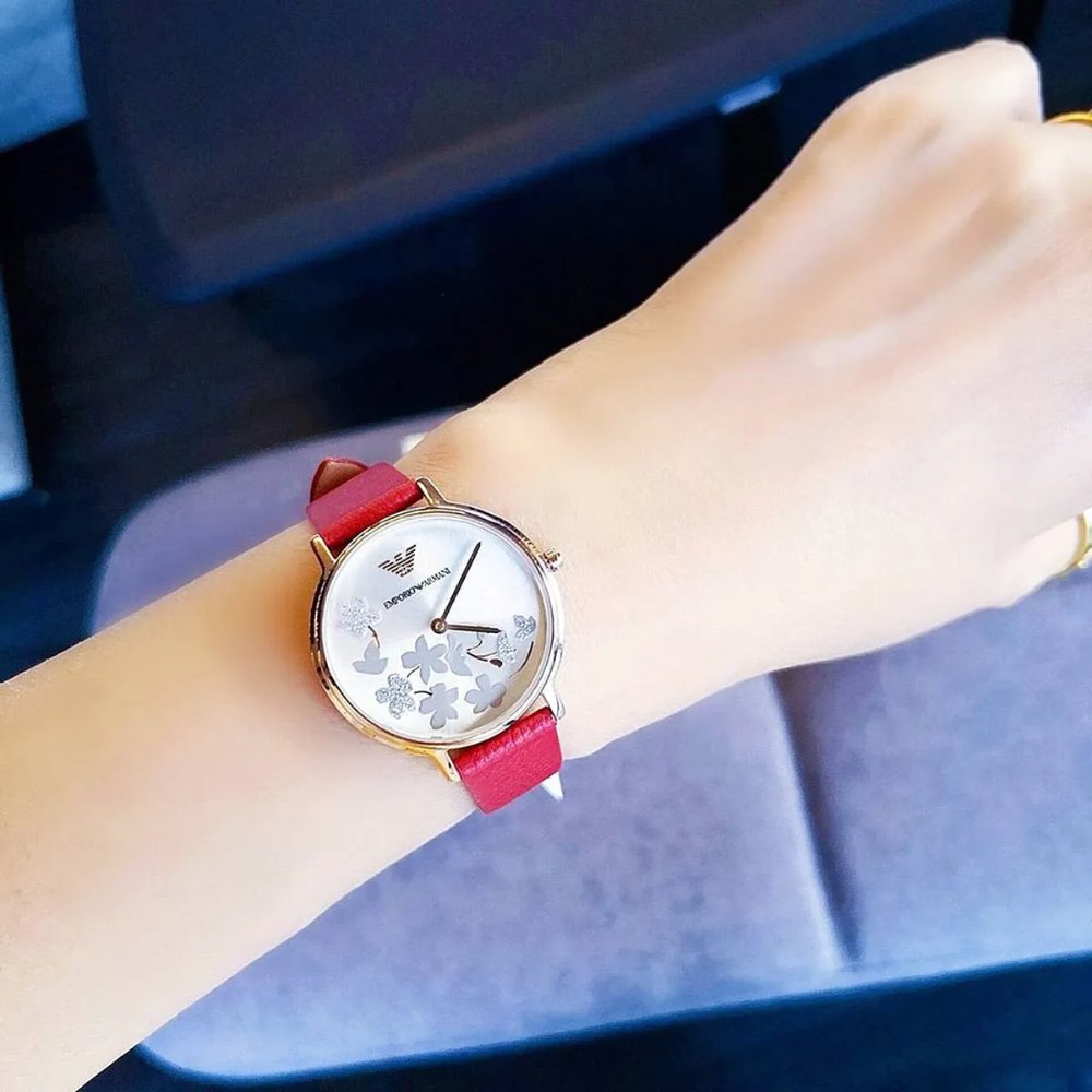 Emporio Armani AR11114 Rose Gold Case Ladies Watch — view 6