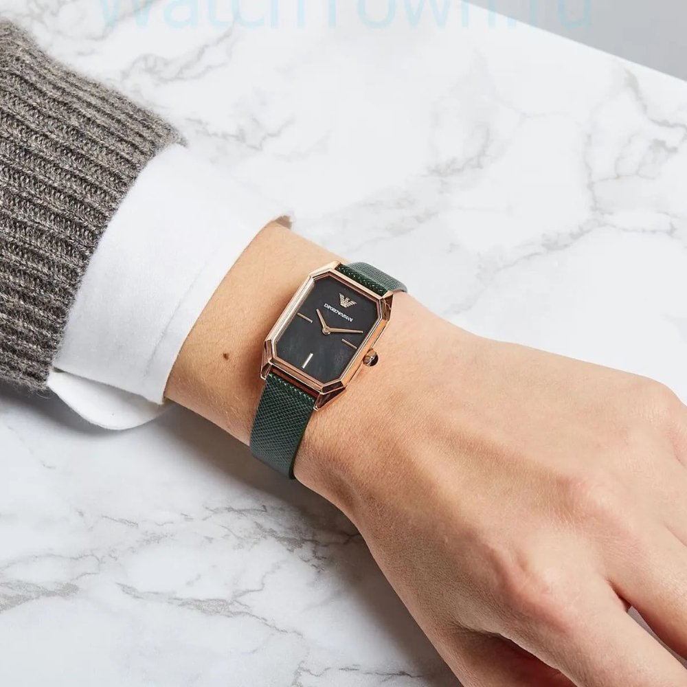 Emporio Armani AR11149 Gioia Green Ladies Watch — view 8