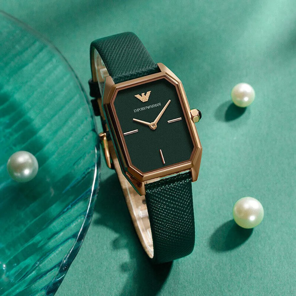 Emporio Armani AR11149 Gioia Green Ladies Watch — view 10