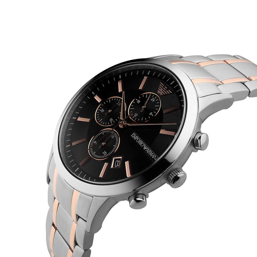 Emporio Armani AR11165 Chronograph Two-Tone Men's Watch — view 3