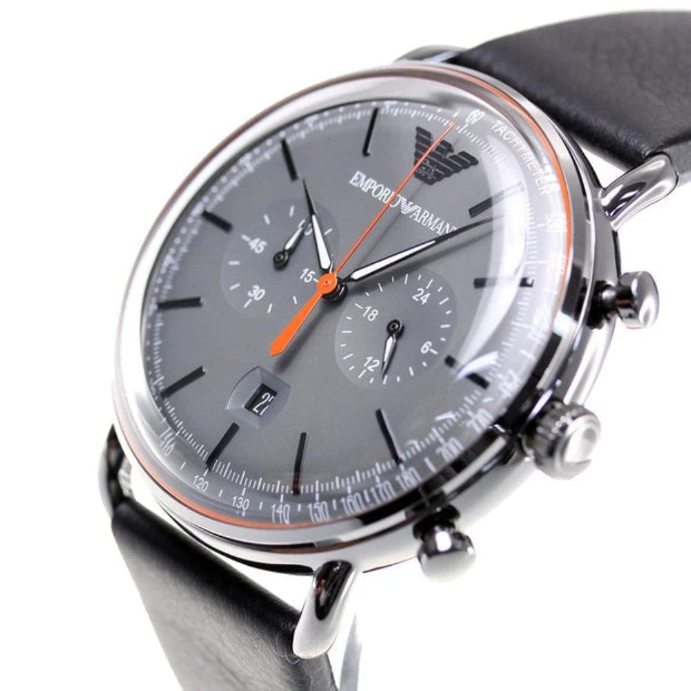Emporio Armani AR11168 Grey Chronograph Men's Watch — view 4