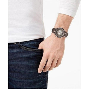 Emporio Armani AR11169 Brown Mesh Chronograph Men's Watch — view 4