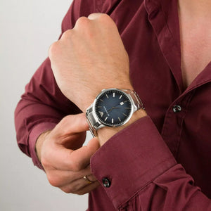 Emporio Armani AR11182 Quartz Blue Dial Men's Watch — view 4