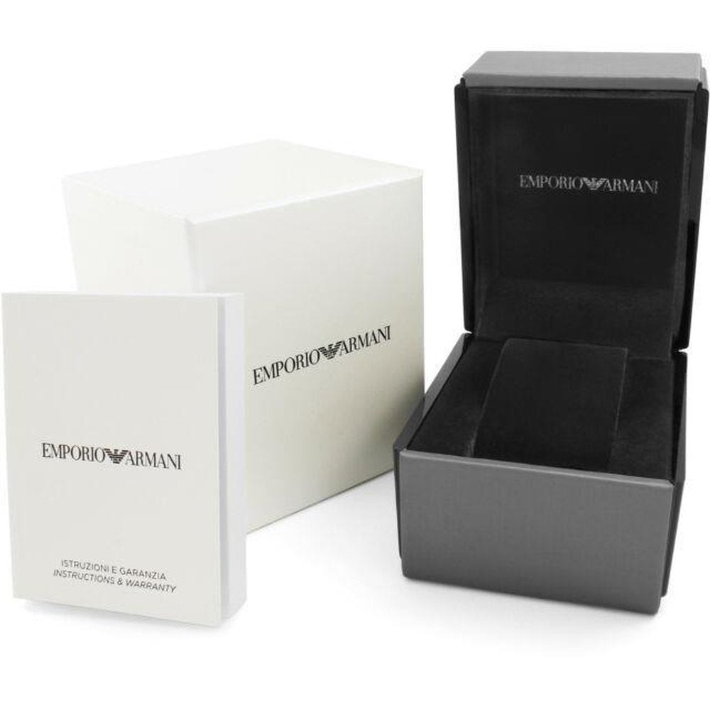 Emporio Armani AR11208 Giovanni Chronograph Quartz Black Dial Men's Watch — view 5
