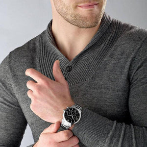 Emporio Armani AR11208 Giovanni Chronograph Quartz Black Dial Men's Watch — view 4