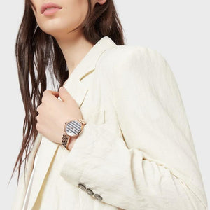 Emporio Armani AR11220 Rose Gold Steel 316 L Analog Quartz Women's Watch — view 3