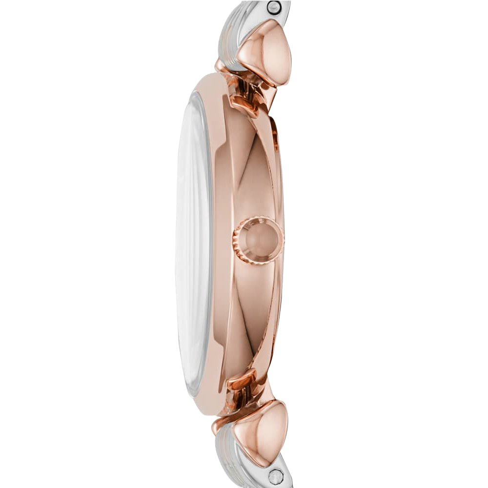 Emporio Armani AR11223 Pink Dial Two Tone Ladies Watch — view 3