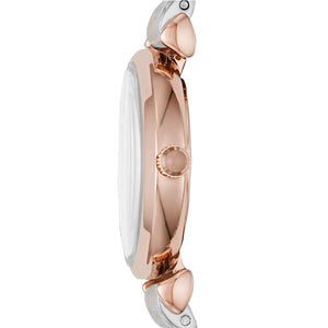 Emporio Armani AR11223 Pink Dial Two Tone Ladies Watch — view 3
