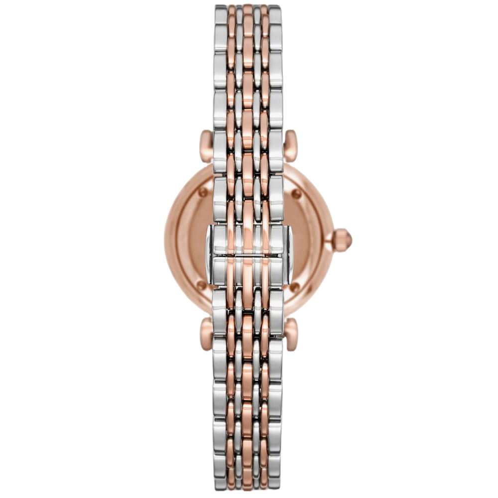 Emporio Armani AR11223 Pink Dial Two Tone Ladies Watch — view 2