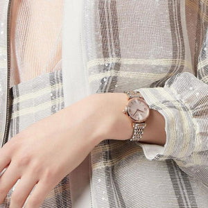 Emporio Armani AR11223 Pink Dial Two Tone Ladies Watch — view 4