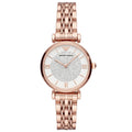 Emporio Armani AR11244 T-Bar Rose Gold Tone Ladies Watch
