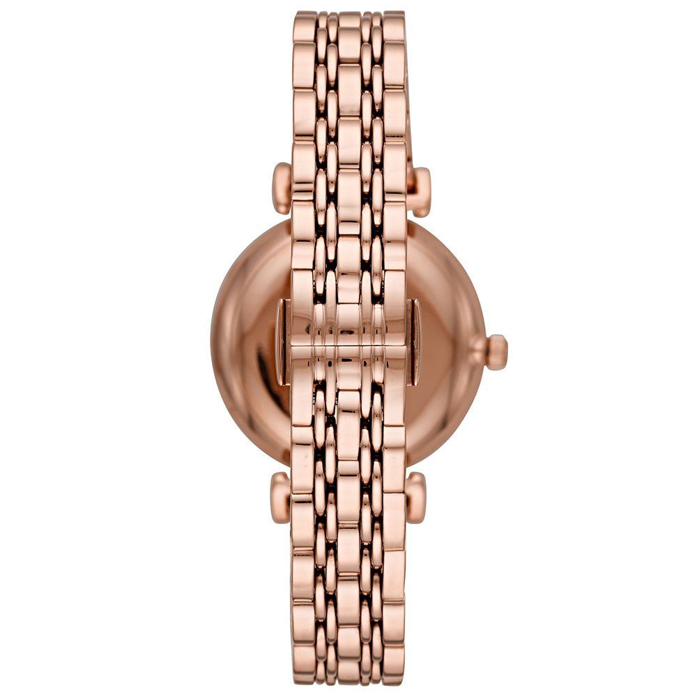 Emporio Armani AR11244 T-Bar Rose Gold Tone Ladies Watch — view 2