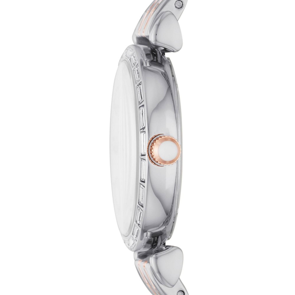 Emporio Armani AR11290 Gianni T-Bar Mother Of Pearl Ladies Watch — view 3
