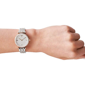 Emporio Armani AR11293 Gianni Two Tone Ladies Watch — view 4