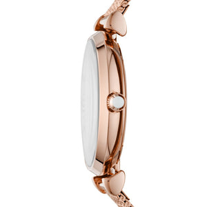 Emporio Armani AR11320 Rose Gold Gianni T-Bar Ladies Watch — view 3